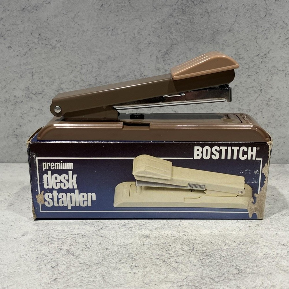 Vintage Bostitch Premium B8 Desk Stapler Small 5.5" Made in the U.S.A. NOS